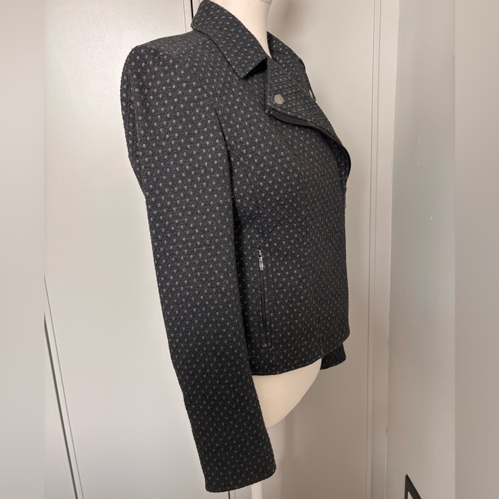 RW&CO. Black Blazer with Textured Pattern - Picture 7 of 12
